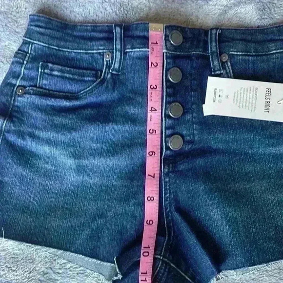 BLANKNYC The Lenox High Waisted Cutoff Denim Shorts in Wherever You Go Sz 26 NWT - Picture 6 of 10
